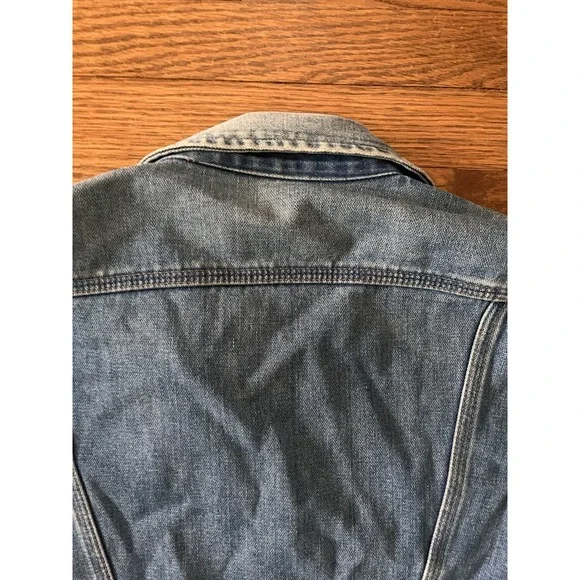 Vintage 1970s Wrangler 126MJ No Fault Denim Jacket Size 42 Cowboy Trucker USA